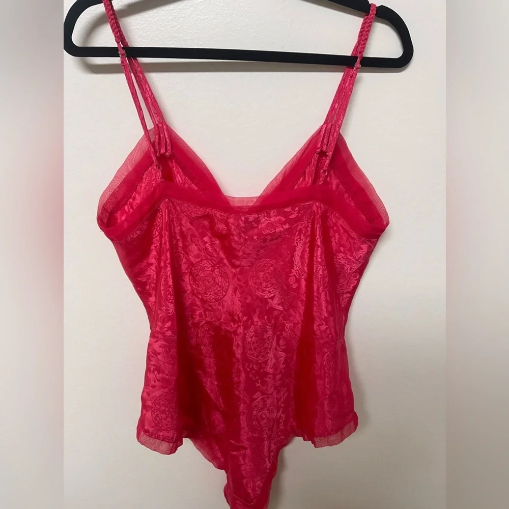 90’s Vintage Victoria Secret Silk Teddy